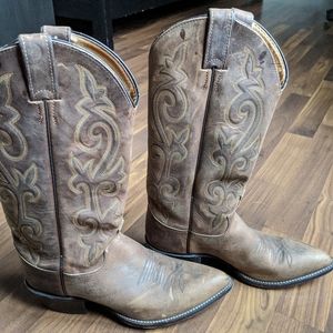 Justin men's cowboy boots